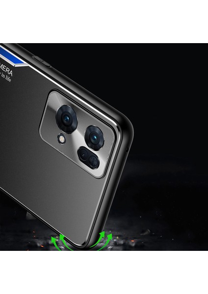 Oppo Reno7 5g Kılıfı,elektroliz Kaplama Metal Arka Panel + Yumuşak Tpu Tampon Çift Darbeye Dayanıklı Kılıf-Mavi (Yurt Dışından) indirimleri