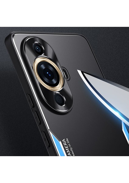 Huawei Nova 11 Pro Kılıfı,elektroliz Kaplama Metal Arka Panel + Yumuşak Tpu Tampon Çift Darbeye Dayanıklı Kılıf-Mavi (Yurt Dışından) fırsatları