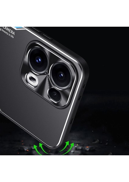 Oppo RENO13 Pro Kılıfı,elektroliz Kaplama Metal Arka Panel + Yumuşak Tpu Tampon Çift Darbeye Dayanıklı Kılıf-Mavi (Yurt Dışından) indirimleri