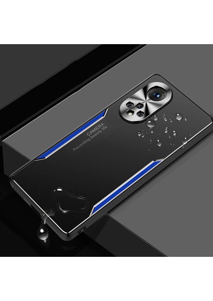 Honor 50 Pro Kılıfı,elektroliz Kaplama Metal Arka Panel + Yumuşak Tpu Tampon Çift Darbeye Dayanıklı Kılıf-Mavi (Yurt Dışından) indirimleri