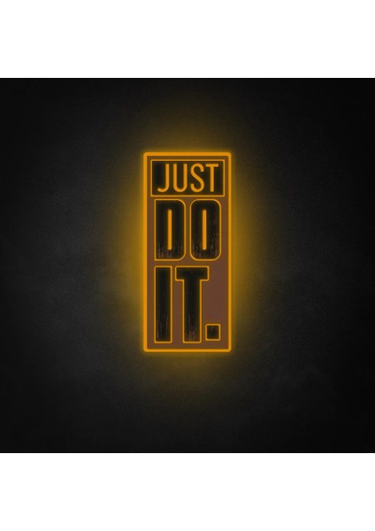 Just Do It Neon LED Yazı