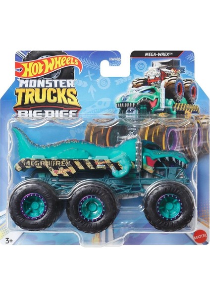 Buğz HWN86 Hot Wheels Monster Trucks 1:64 Çekici Arabalar