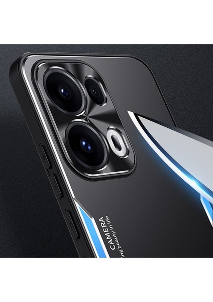 Oppo RENO13 Kılıfı,elektroliz Kaplama Metal Arka Panel + Yumuşak Tpu Tampon Çift Darbeye Dayanıklı Kılıf-Altın (Yurt Dışından) fırsatları