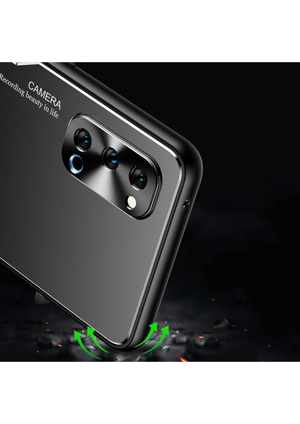 Oppo Reno4 Pro 5g Kılıfı,elektroliz Kaplama Metal Arka Panel + Yumuşak Tpu Tampon Çift Darbeye Dayanıklı Kılıf-Kırmızı (Yurt Dışından) indirimleri