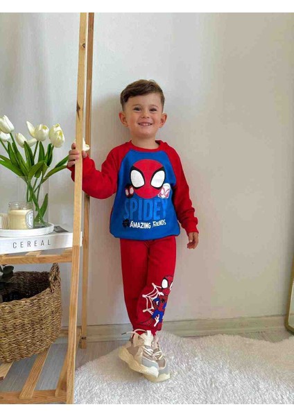 Spidey Desenli Erkek Çocuk Takımı
