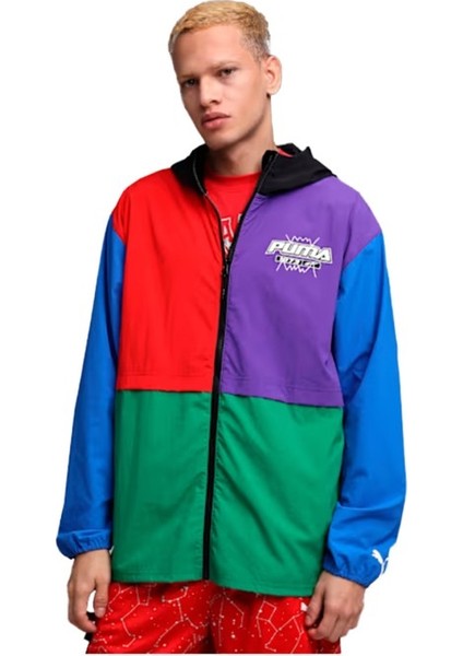 Hoopaverse Erkek Çok Renkli Basketbol Rüzgarlık 63288702