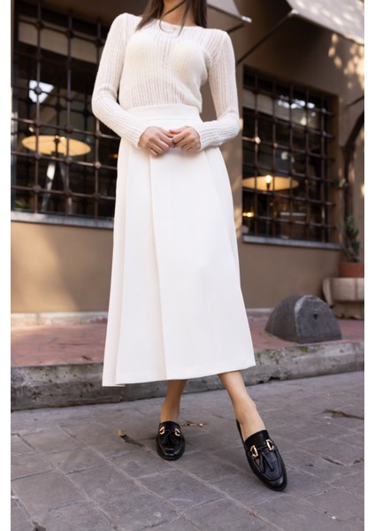 Tenna Kadın Siyah Puskullu Babet fiyatları