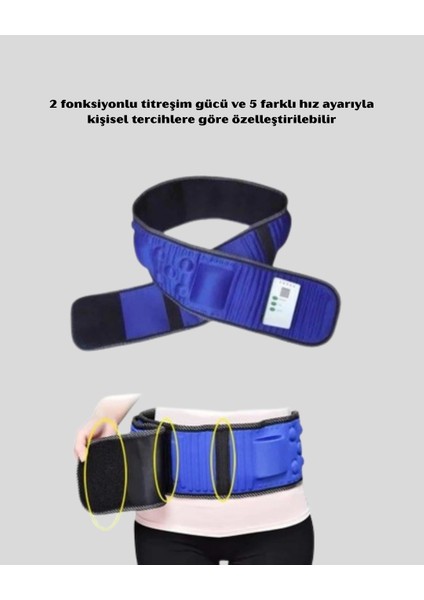 Buğz Unisex Titreşimli Masaj Aleti – Ayarlanabilir Hız ve Fonksiyonlu Kemer Tasarımı fiyatları