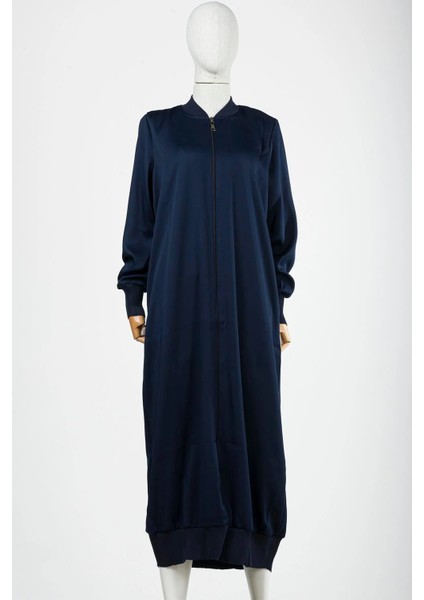 Fermuarlı Triko Detaylı Kap Lacivert 6430 fırsatları