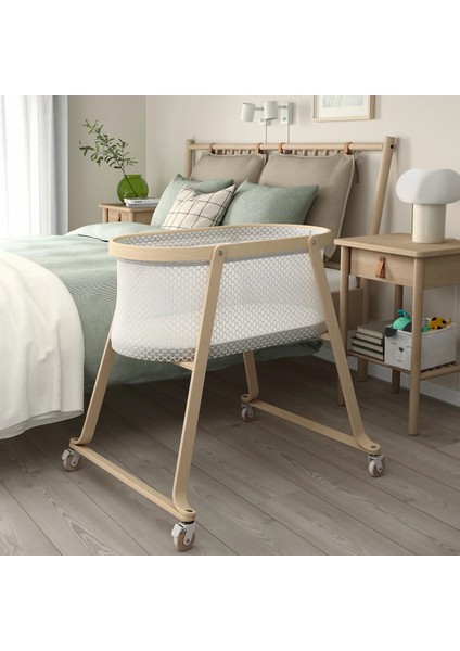 Alskvard Beşik Huş Beyaz 40 x 73 cm Yataksız modelleri