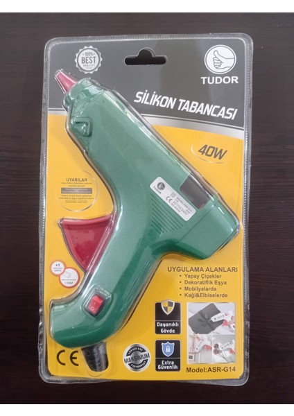 Kalın Mum Silikon Tabancası 40 W (ASR-G14)