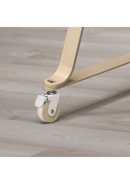 Alskvard Beşik Huş Beyaz 40 x 73 cm Yataksız