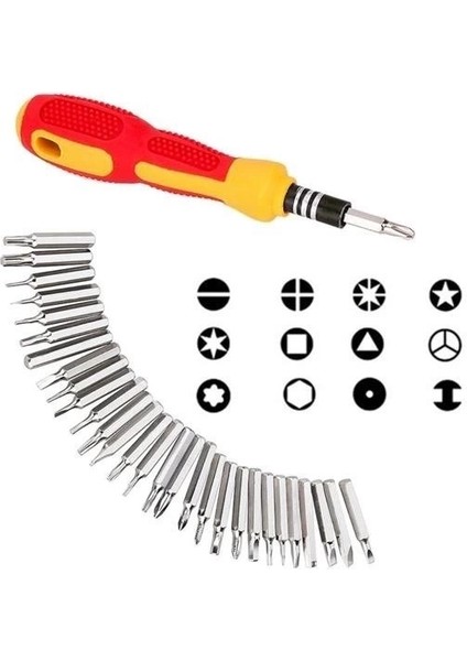 Buğz Orta 31 Parça Hassas Tornavida Bits Uç Seti Yumurta Tornavida modelleri