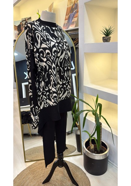 Mendil Tunik Ekru Siyah 6252 fiyatları