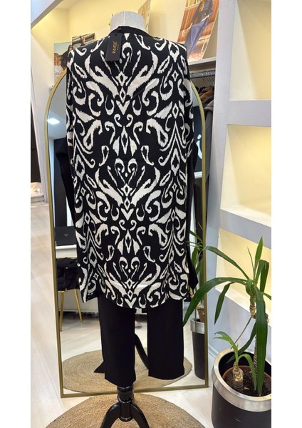 Mendil Tunik Ekru Siyah 6252 fırsatları