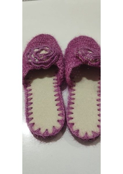 El Yapımı Örgü Terlik modelleri