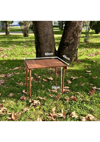 Trailtop Ahşap Katlanır Kamp Masası -45*60*50CM fiyatları