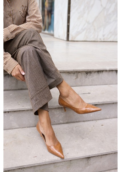 Sorescu Kadın Bordo Kroko Detay Stıleto modelleri