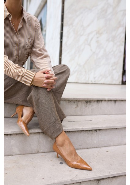 Sorescu Kadın Bordo Kroko Detay Stıleto fırsatları