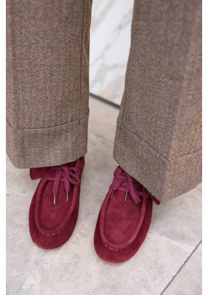 Poet Kadin Bej Gercek Suet Loafer Ayakkabi fırsatları