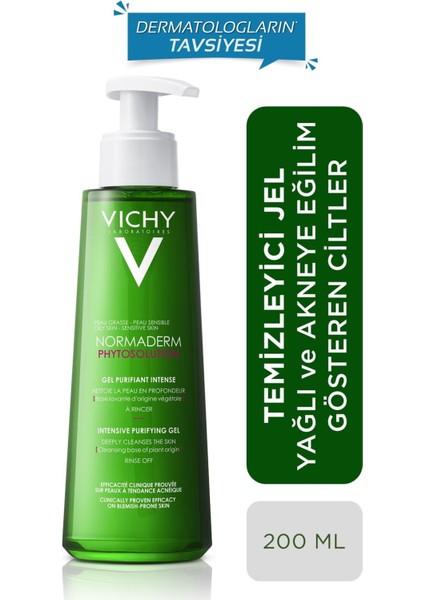 Vichy Normaderm Phytosolution Arındırıcı Temizleme Jeli 200 ml fiyatları