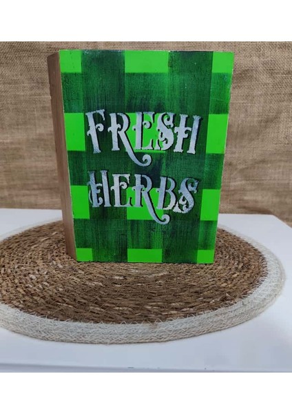 Elaca Ahşap Yeşil Yazılı Dekor Kitap Görünümlü Süs Obje fırsatları