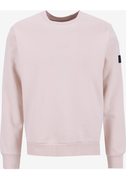Bisiklet Yaka Krem Erkek Sweatshırt Jornewpoınt Sweat Crew Neck BAW25