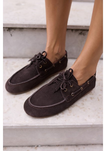 Claro Kadın Bordo Gercek Suet Loafer Ayakkabi fırsatları