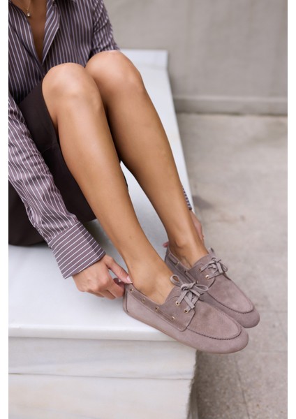 Claro Kadın Bordo Gercek Suet Loafer Ayakkabi fiyatları