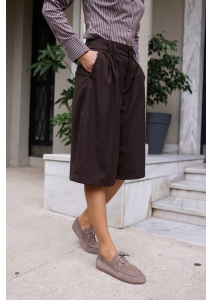 Claro Kadın Bordo Gercek Suet Loafer Ayakkabi