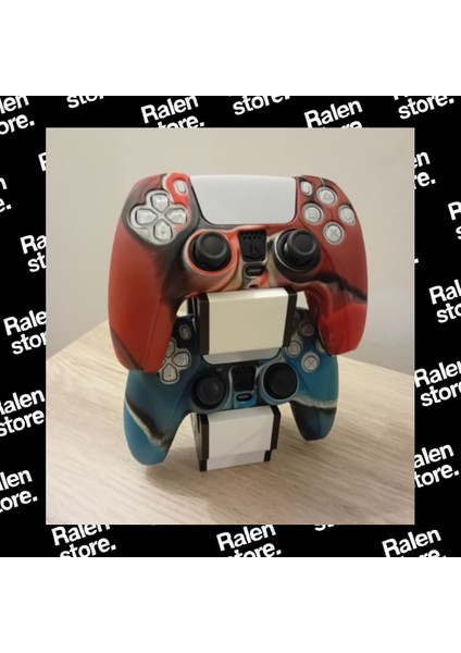 Ps5 Gamepad Controller 2'li Stand | 10CM | Siyah ( Yüksek Kalite 3D Baskı Pla ) fiyatları