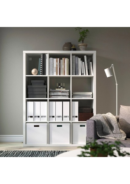 Kallax Açık Raf Ünitesi Beyaz 112 x 147 cm