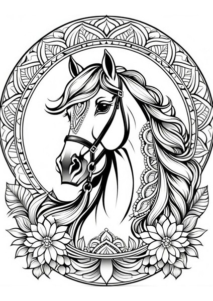 At Mandala Boyama Kitap Seti (3 Kitap) indirimleri