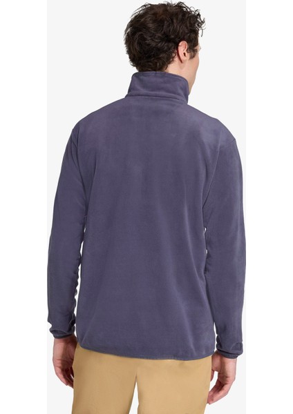 Multi Essentials 1-2 Zip Fleece Erkek Mavi Yürüyüş Polar.-