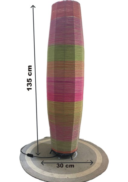 Doğal El Yapımı Lambader Bohem,ahşap,modern,rustik 135*32 modelleri