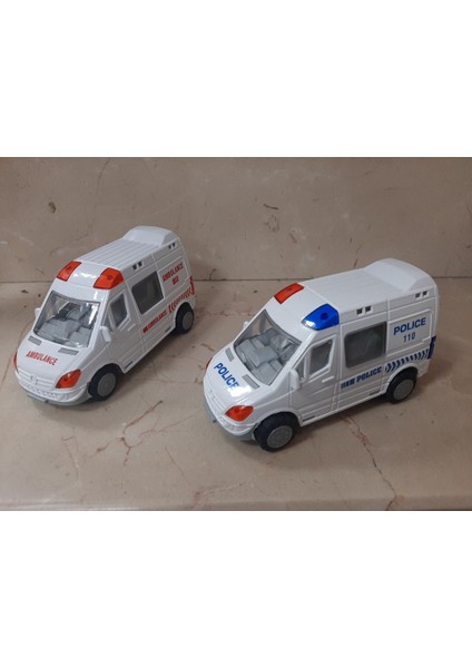 Sürtmeli Polis ve Itfaiye Minibüsleri modelleri