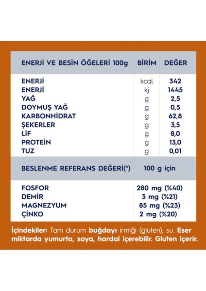 Tam Buğday Burgu Makarna (Integrale Fusilli) 400 gr modelleri