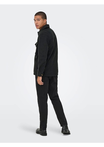 Onskane Shacket Koyu Gri Erkek Ceket 22034727 modelleri