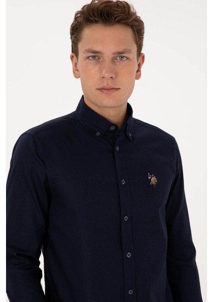 CEDCOLOR025K Lacivert Erkek Gömlek 2225466 fiyatları