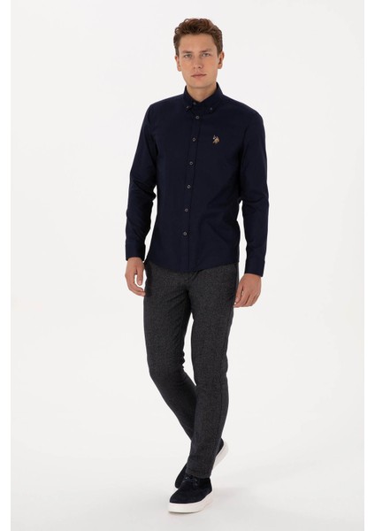 CEDCOLOR025K Lacivert Erkek Gömlek 2225466 modelleri