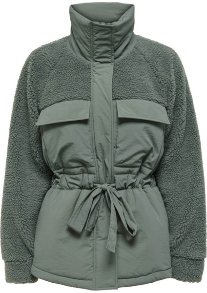 Onlerika Mix Yeşil Kadın Ceket 15322074