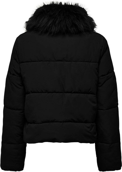 Maggi Fur Puffer Life Siyah Kadın Mont 15322000 fırsatları