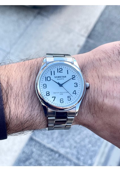 Smstr4 Metal Klasik Rakamlı Uygun Fiyatlı Erkek Kol Saati fiyatları