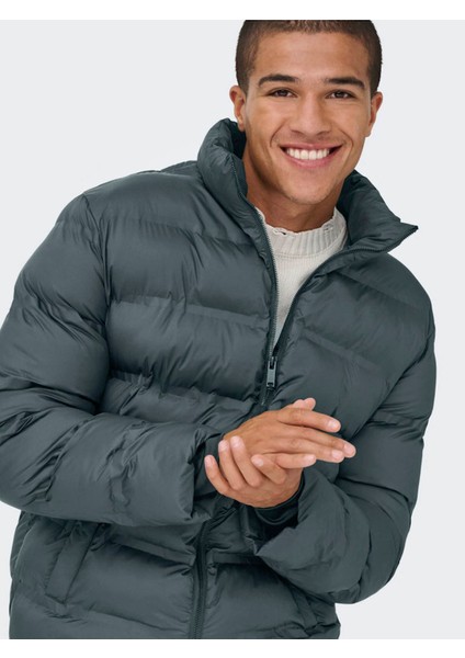 Onsunion Seamless Life Siyah Erkek Mont 22034834 modelleri