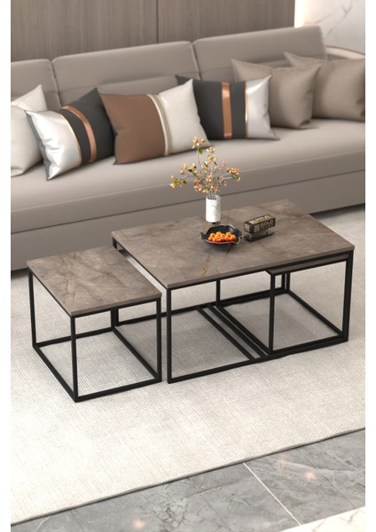 Tv Sehpası Tv Ünitesi Atlantik Çam Antrasit Gold 160 Cm Linya 5040 indirimleri