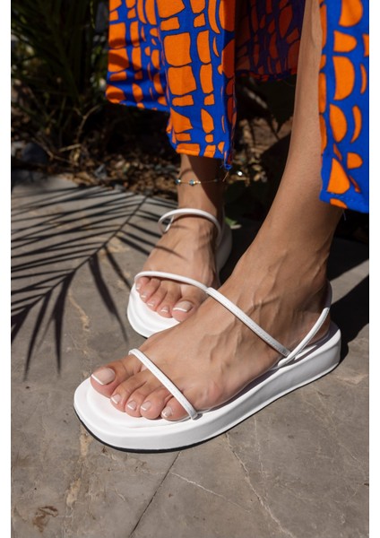 Polya Kadin Altin Tek Bant Poli Sandalet modelleri