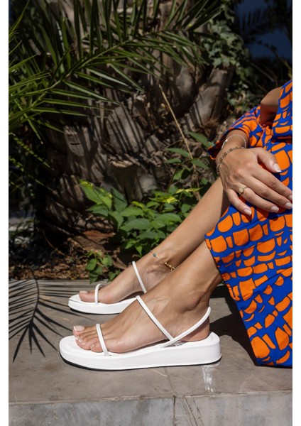 Polya Kadin Altin Tek Bant Poli Sandalet indirimleri