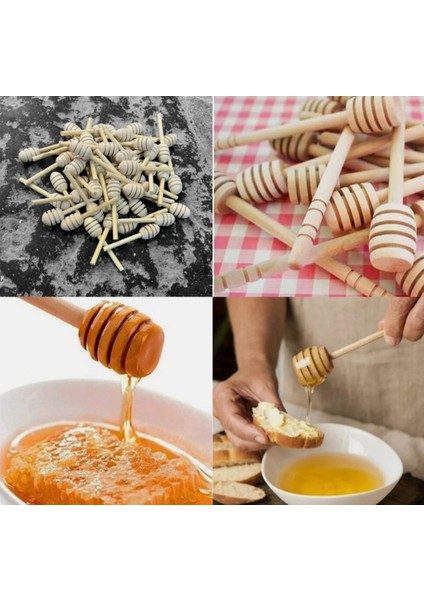 Ahşap Atölyesinden Mini Bal Kaşığı 6 cm Mini fırsatları