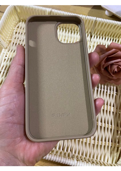 Apple Iphone 13/14 Uyumlu Pofidik Kahverengi -Çiçekli Kılıf indirimleri