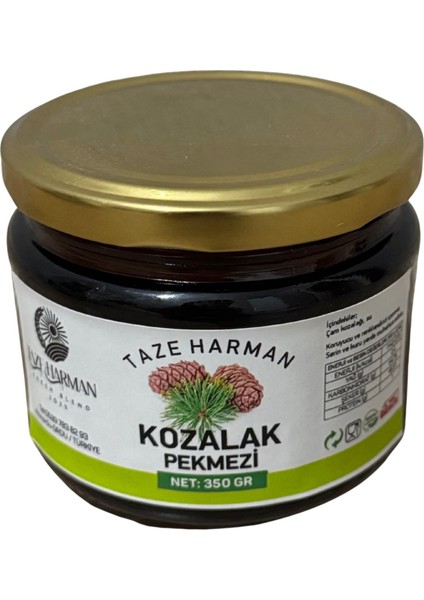 Kozalak Pekmezi (Şekersiz Katkısız Çam Kozalağı Pekmezi) 350 gr